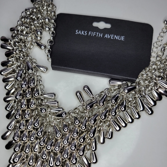 Saks Fifth Avenue Chainmail Necklace - Picture 3 of 5